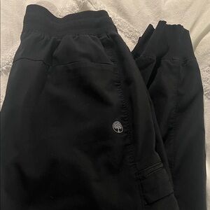Healing Hands Black Jogger Scrub Pants XL